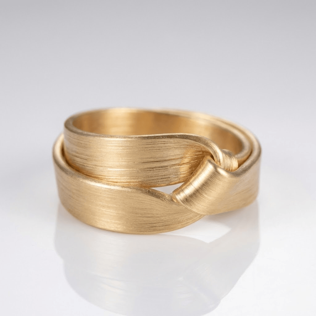 GOLD WRAP VINTAGE RING - (ADJUSTABLE) by Harrison & James - ring product image 1
