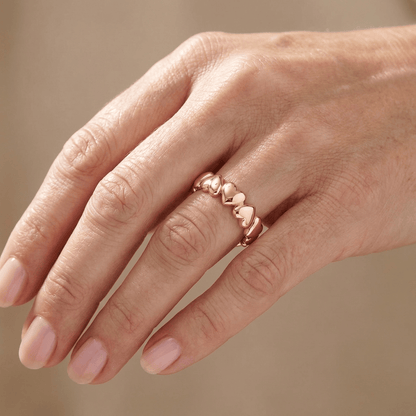 HEART OF ETERNITY BAND RING by Harrison & James - ring product image 4