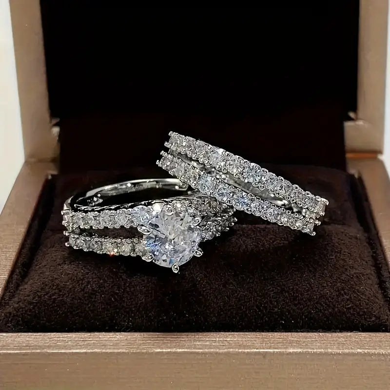 Eternal Radiance Ring Set | Gold by Harrison & James - ring product image 2