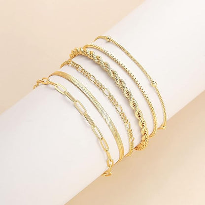 Vernetta™ | Gold Bracelet Set by Harrison & James - bracelet product image 5