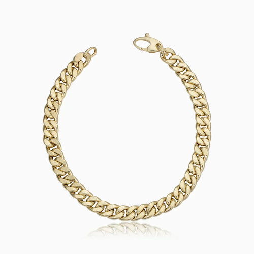 Estate™ | Gold Cuban Bracelet by Harrison & James - bracelet product image 1
