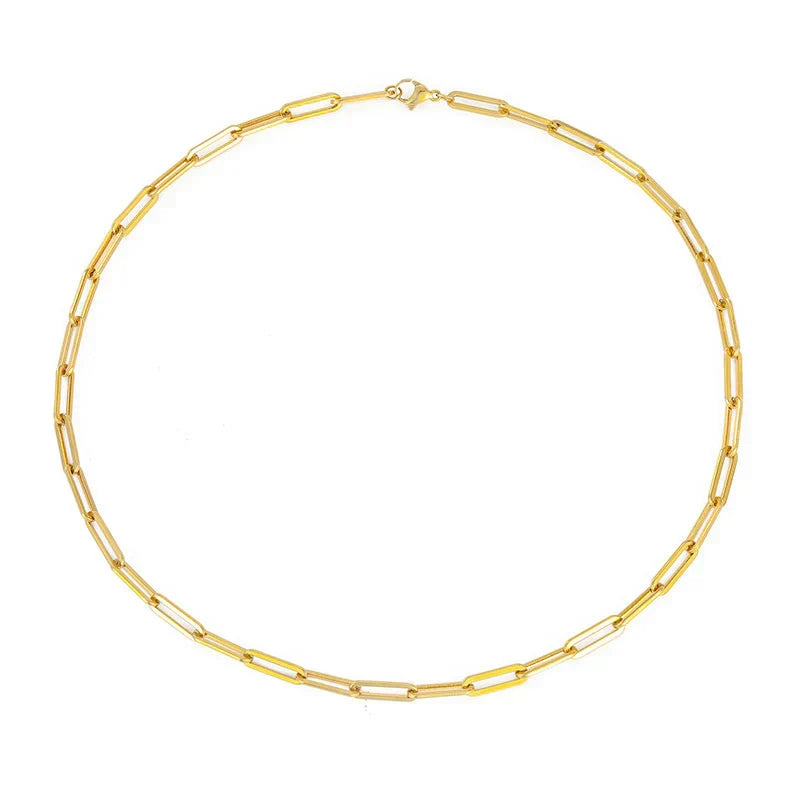 Archen™ | Gold Elegant Chain Necklace by Harrison & James - necklace product image 1