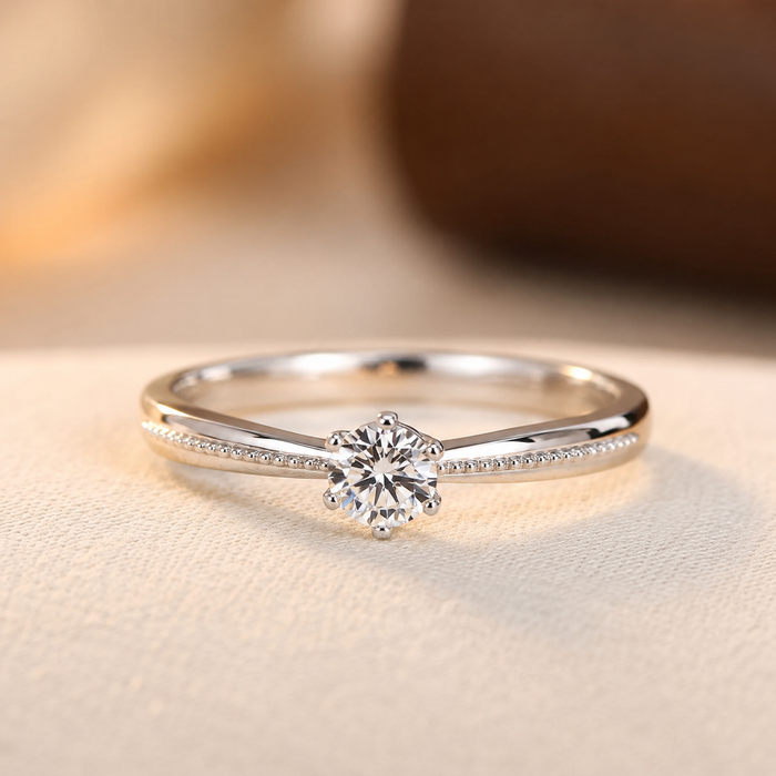 Clara Signature Solitaire Ring by Harrison & James - ring product image 1