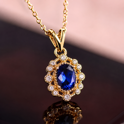 Kavella Noctazure Necklace by Harrison & James - necklace product image 1
