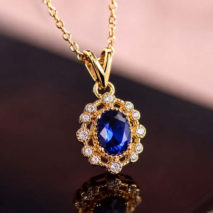 Kavella Noctazure Necklace by Harrison & James - necklace product image 1