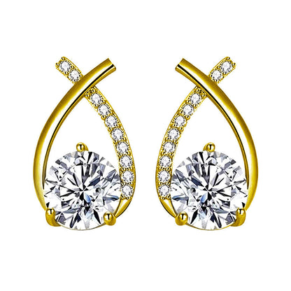 Arielle™ | Women's Gold Earrings by Harrison & James - earrings product image 1