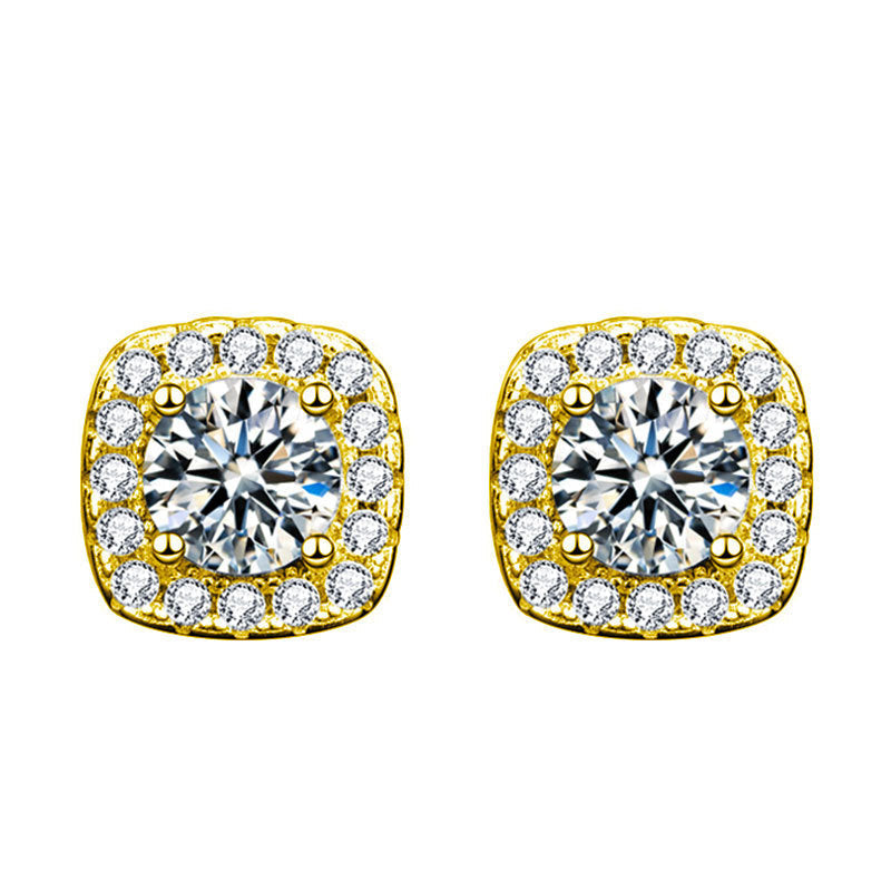 Glennis™ | Gold Elegant Earrings by Harrison & James - earrings product image 2