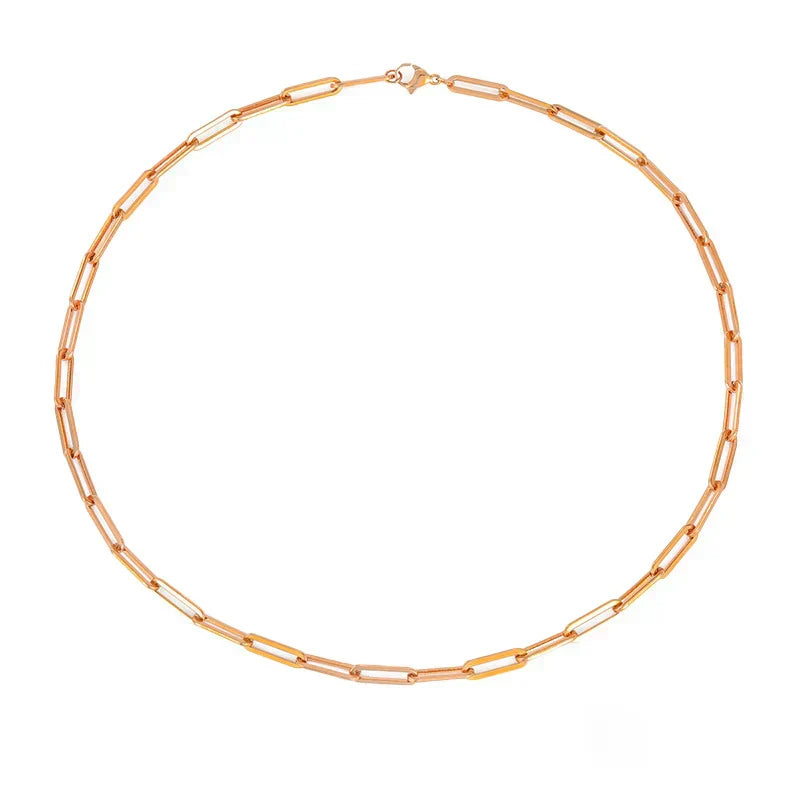 Archen™ | Gold Elegant Chain Necklace by Harrison & James - necklace product image 3