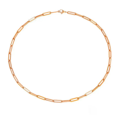 Archen™ | Gold Elegant Chain Necklace by Harrison & James - necklace product image 3
