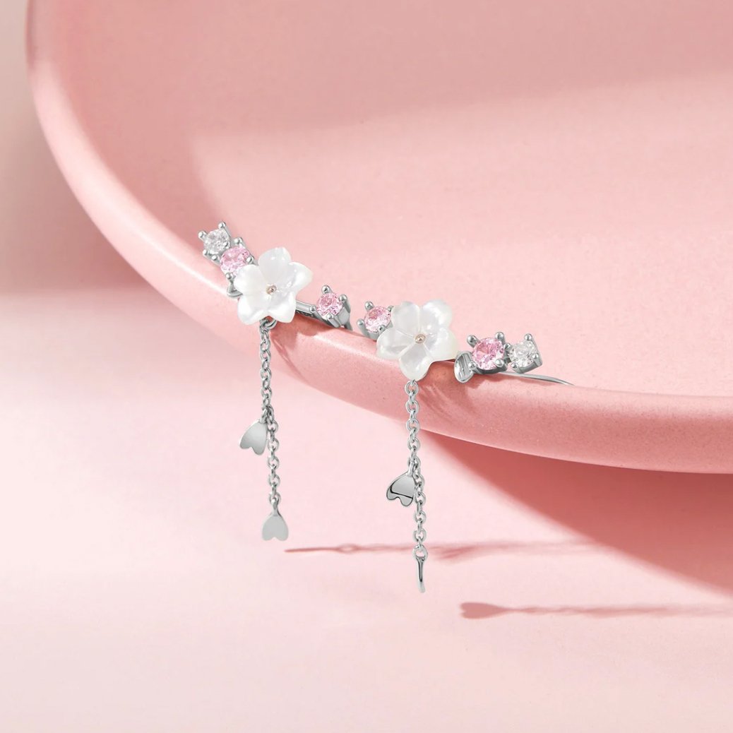 Cherry Blossom Earrings by Harrison & James - earrings product image 2