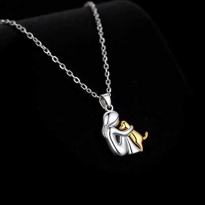 Wynter™ - Hug Pendant with Matching Earrings by Harrison & James - earrings product image 4
