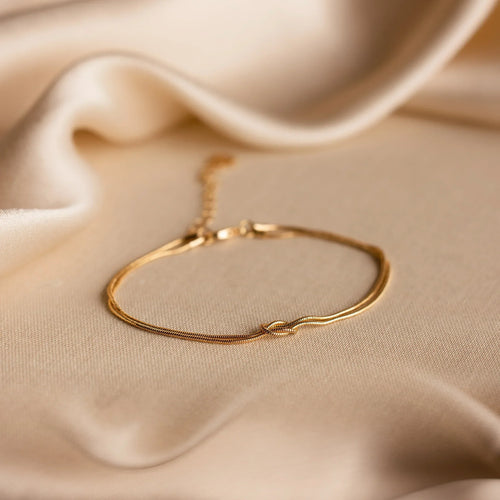 Forever Knot Bracelet – Meaningful Gift for Couples, Best Friends & Family by Harrison & James - bracelet product image 1