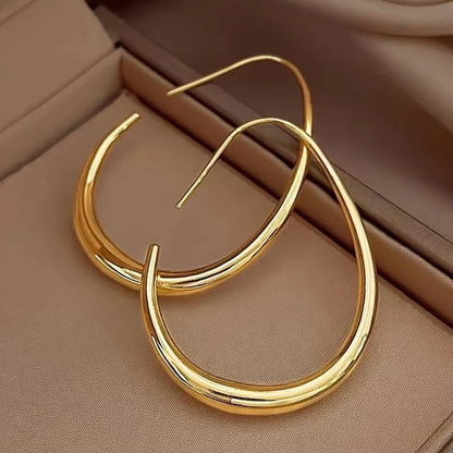 Antique Gold Hoop Earrings | Gold by Harrison & James - earrings product image 1